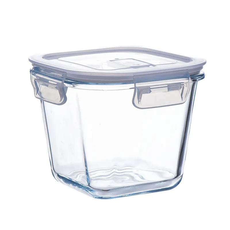 Storage Tank Kitchen Snacks Refrigerator Storage Jar Sealed Fresh-keeping Box Glass Food Can Glass Bottle