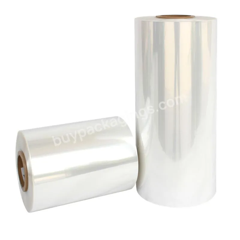 Stretch Film Roll Clear Plastic Shrink Pe Pvc Cling Film Wrap Roll