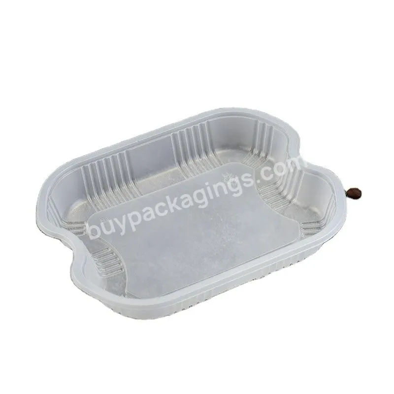 Sugarcane Bagasse Disposable Biodegradable Eco-friendly 2 Compartment Bento Box For Lunch