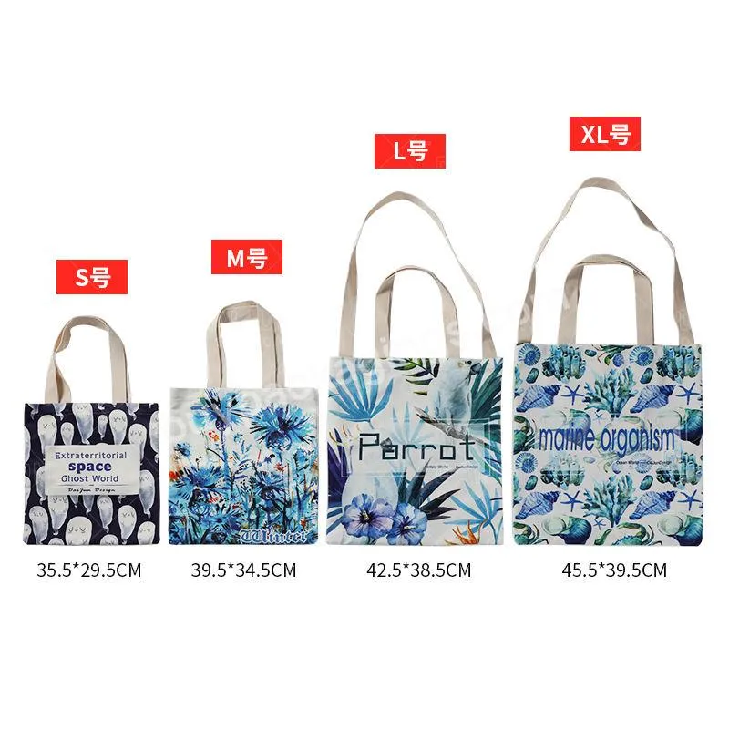 Summer Outdoor Travel Products Items Custom Print Canvas Bag Canvas Tote Bag