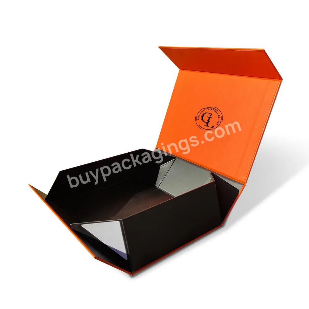 T Shirt Packaging Boxes Small Glossy Paper Package Custom Corrugated Fold Compartment Thick Paper Box With Logo