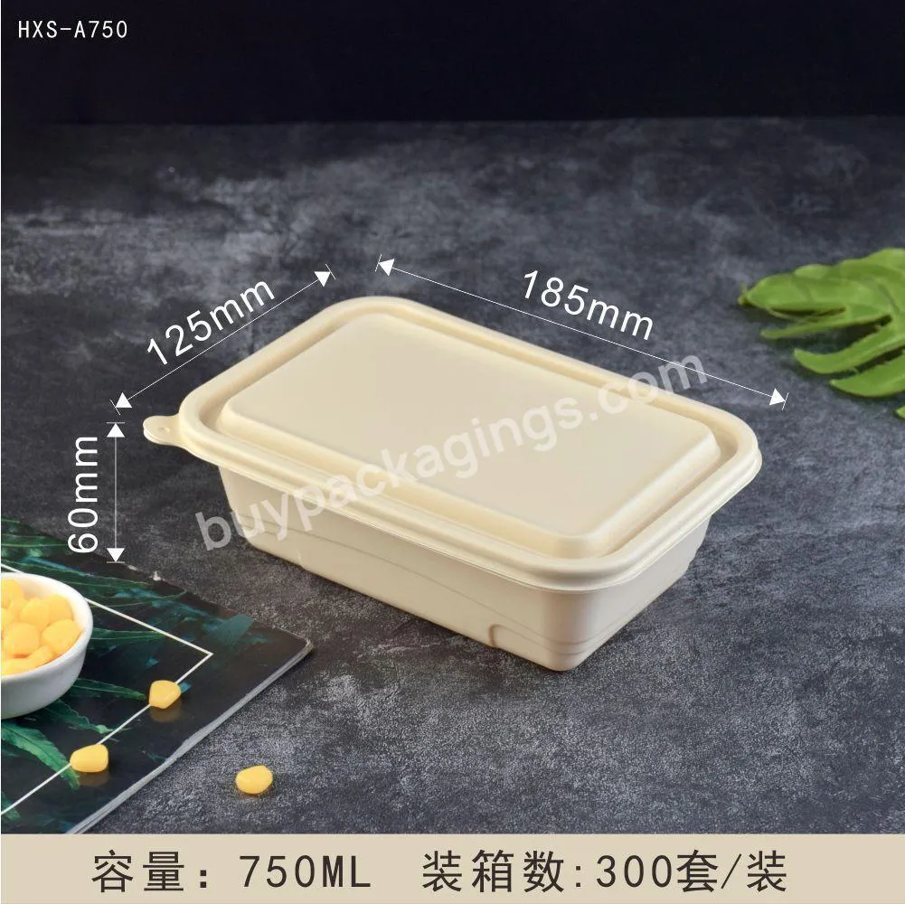 Takeaway Microwavable Plastic Disposable 3 Compartment Bento Food Storage Lunch Boxes / Meal Prep Containers