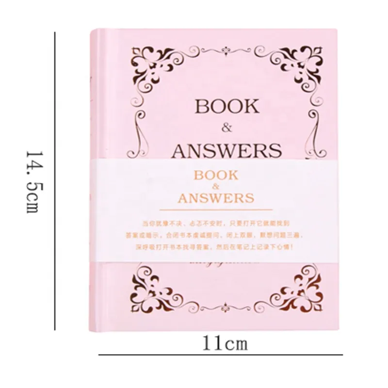 The book of answer hardcover binding creative book