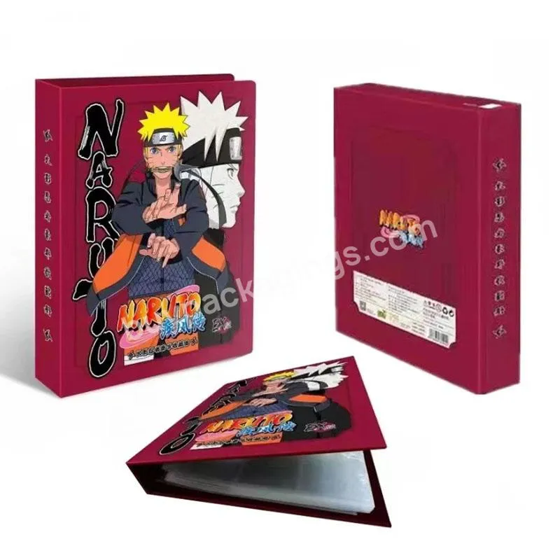 The New Deluxe Card Book Large Collection Book Pr Card Pack Genuine Card Book Folder Boy Toy Gift - Buy Collection Book,Card Book,The New Naruto Deluxe Card Book.