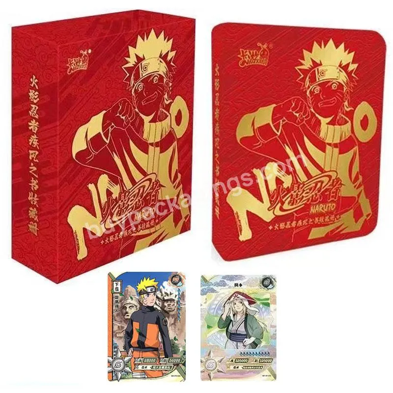 The New Deluxe Card Book Large Collection Book Pr Card Pack Genuine Card Book Folder Boy Toy Gift - Buy Collection Book,Card Book,The New Naruto Deluxe Card Book.