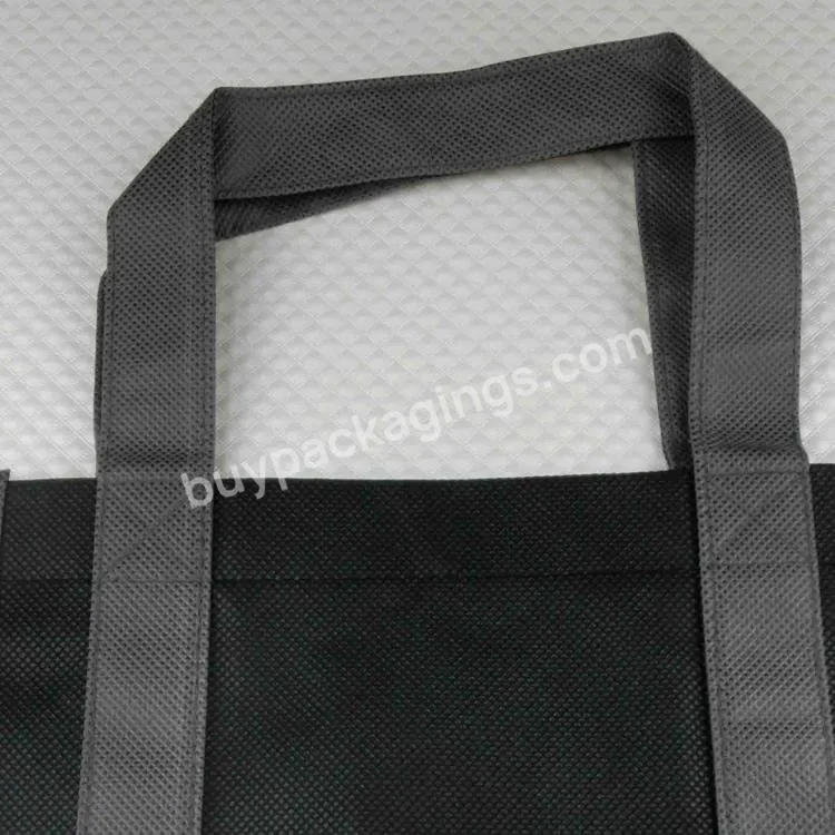 Thick Material Custom Non-woven Nonwoven Shopping Bag Cloth Bag Pp Fabric Promotional Reusable Tote Bag