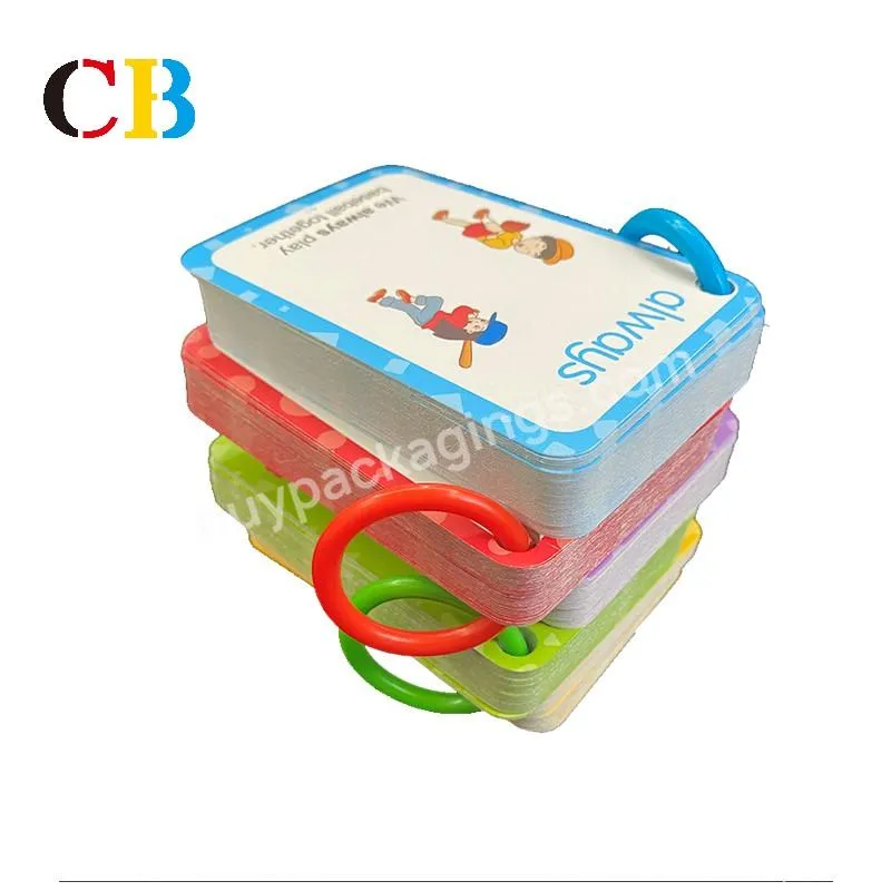 Toddler Learning Flash Cards Thai Language Learning Cards Flash Learning Card Machine