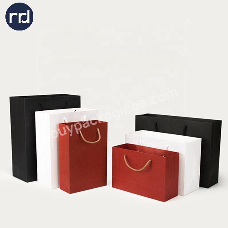 Top Quality Customized Colorful Paper Bag Recyclable Kraft Paper Bag With Handles