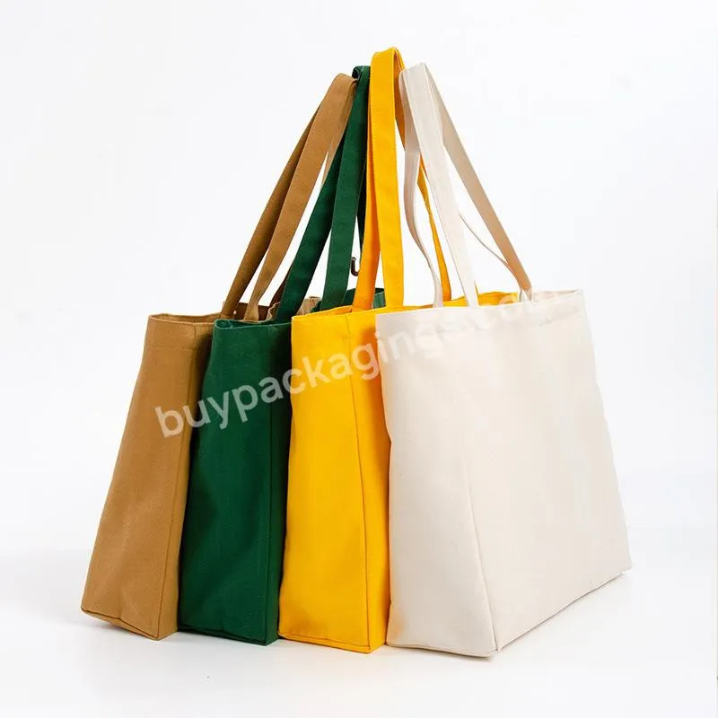 Top Quality Printed Logo Canvas Tote Bags Cotton Tote Bag