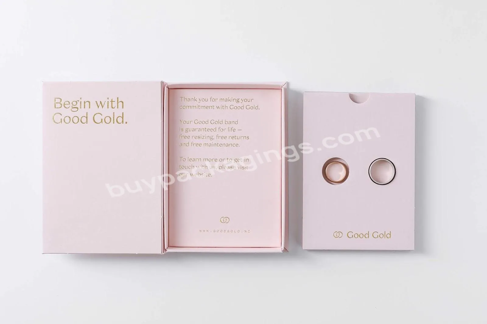 Top Quality Wholesale Price Custom Logo Luxury Ring Earing Gift Jewelry Packaging Box