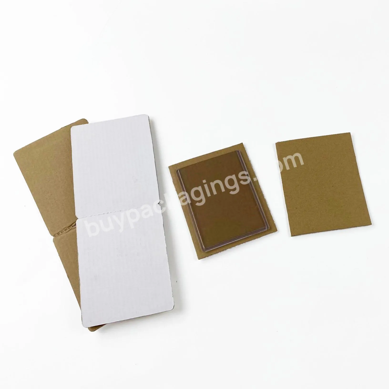 Trading Card Shipping Protectors Precut Cardboard Sleeves For Trading Card Packaging