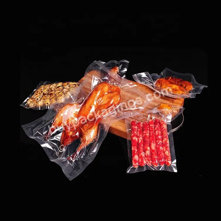 Transparent Food Grade Custom Printing Baggies Vlone Plastic Heat Sealing Aluminum Foil Packaging Mylar Bags Vacuum Sealer Bags