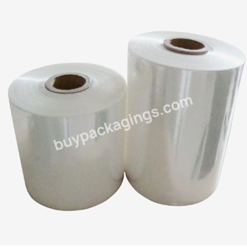 Transparent Pvc/pe Shrink Film Customized Pallet Stretch Film Plastic Wrapping Film