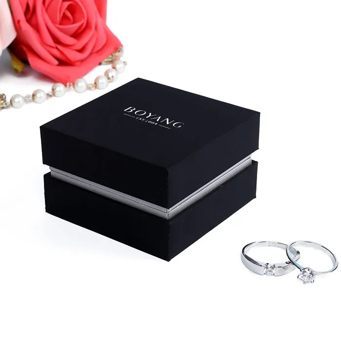 trending products good design black paper jewelry box