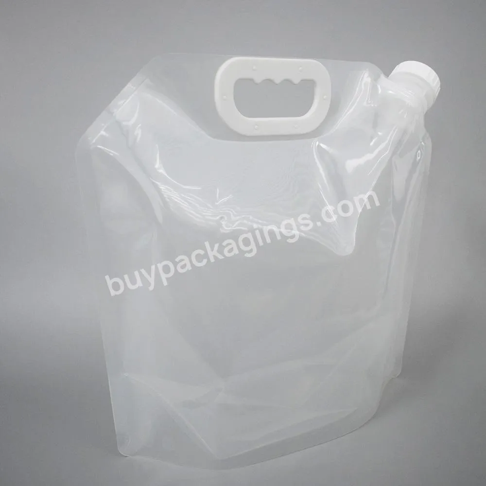 Water Jugs 5/10l Plastic Collapsible Water Bag Carrier Container Bpa Free Freezable