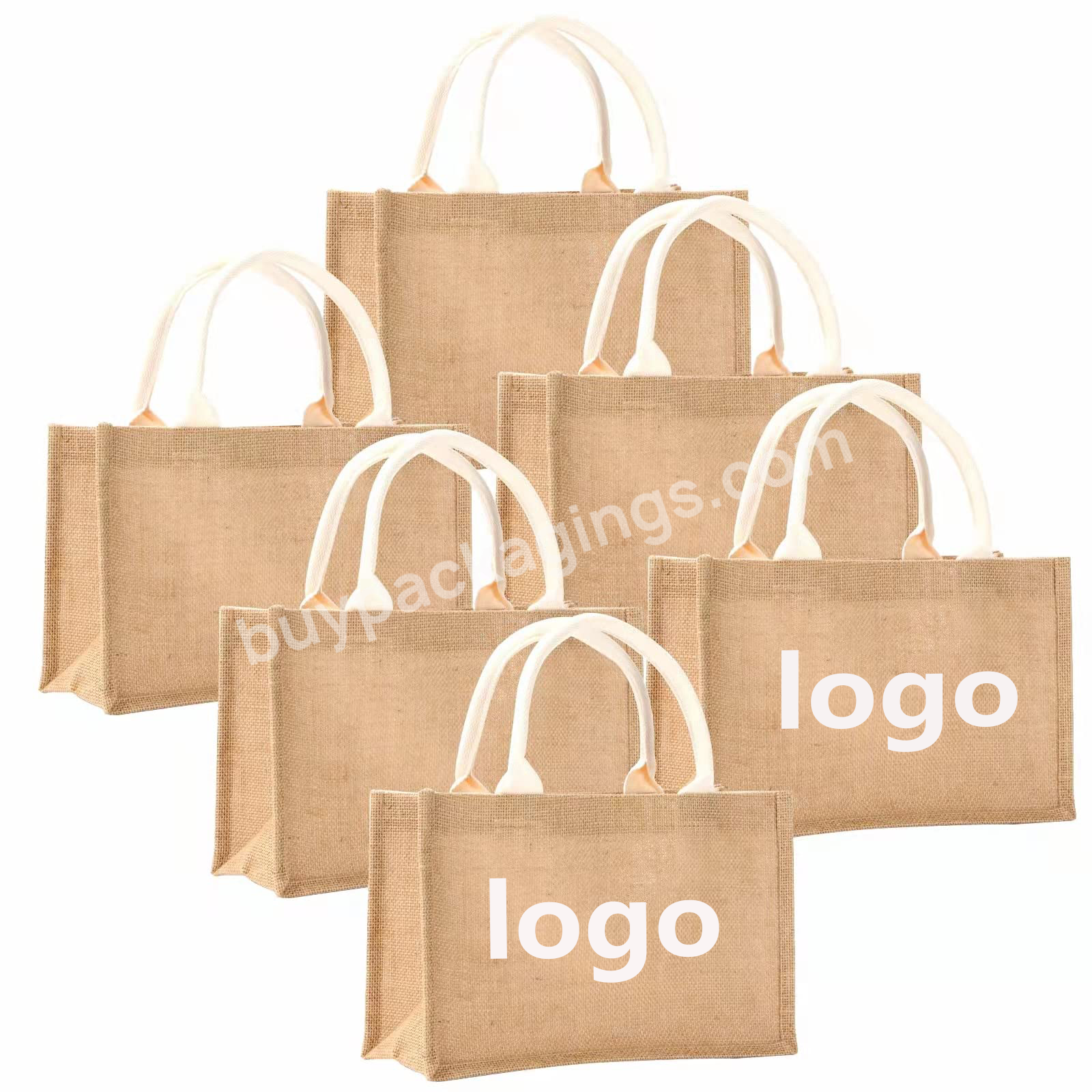 Waterproof Burlap Gift Bags Custom Jute Tote Bags For Wedding Natural Jute Tote Bags - Buy Jute Bag,Cheap Logo Shopping Tote Bags,Custom Printed Jute Bags.