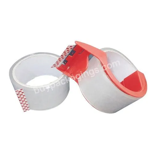 Waterproof Carton Box Sealing Package Boop Packing Tape Fragile Handle With Care Roll Pack Tape Paper Fragile Adhesive Tape