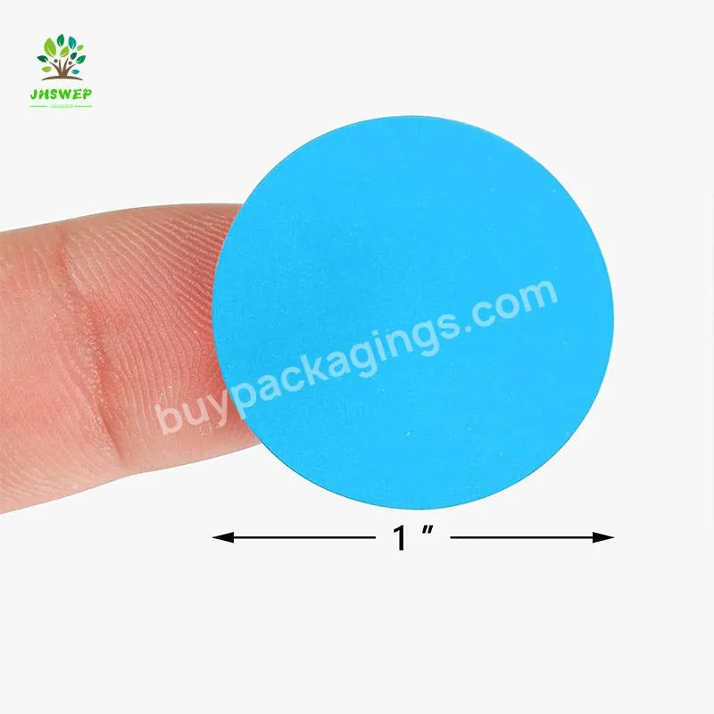 Waterproof Printing Customized Pantone Color Custom Circle Tape Stickers Roll Waterproof Round Vinyl Sticker Logo Packing Label