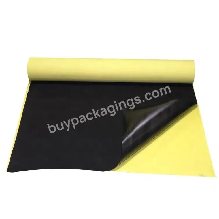 White/ Black Single Or Double Sided Eva/rubber/pe/acrylic Self Adhesive Foam Pad