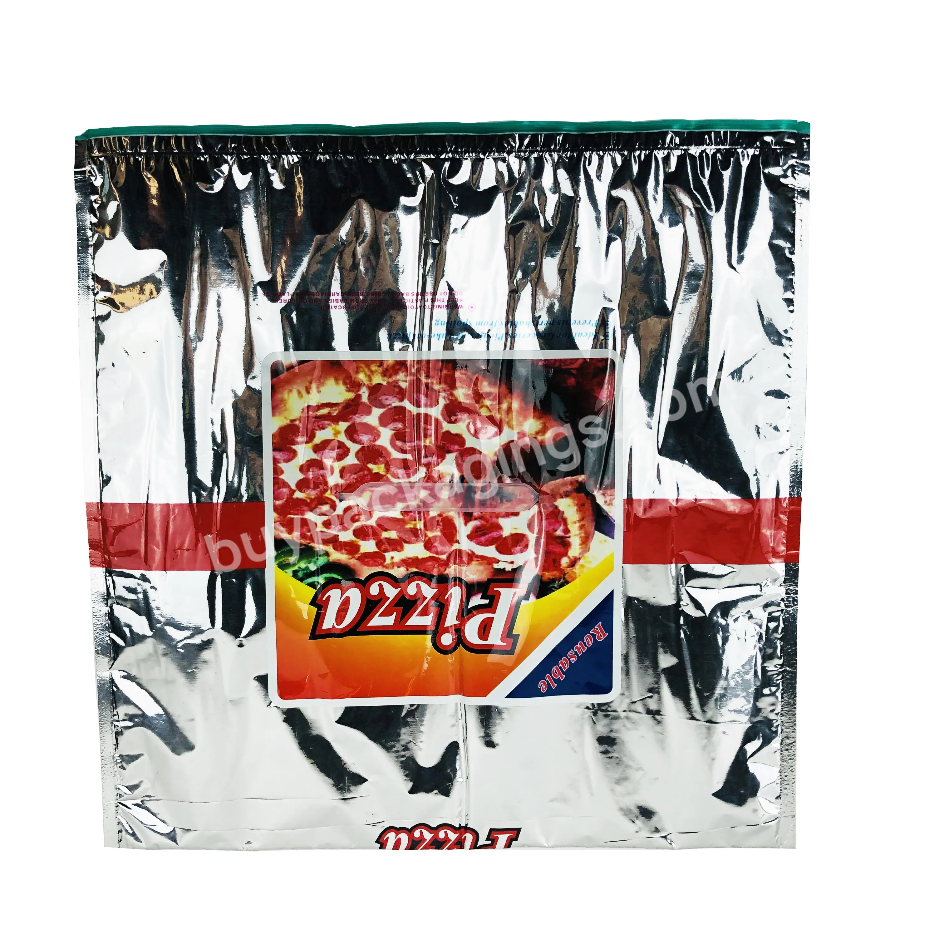 White Hot And Cold Zip Lock Insulated Pizza Food Delivery Cooler Bag - Buy Zip Lock Cooler Bag,Hot And Cold Cooler Bag,Insulated Pizza Delivery Cooler Bag.