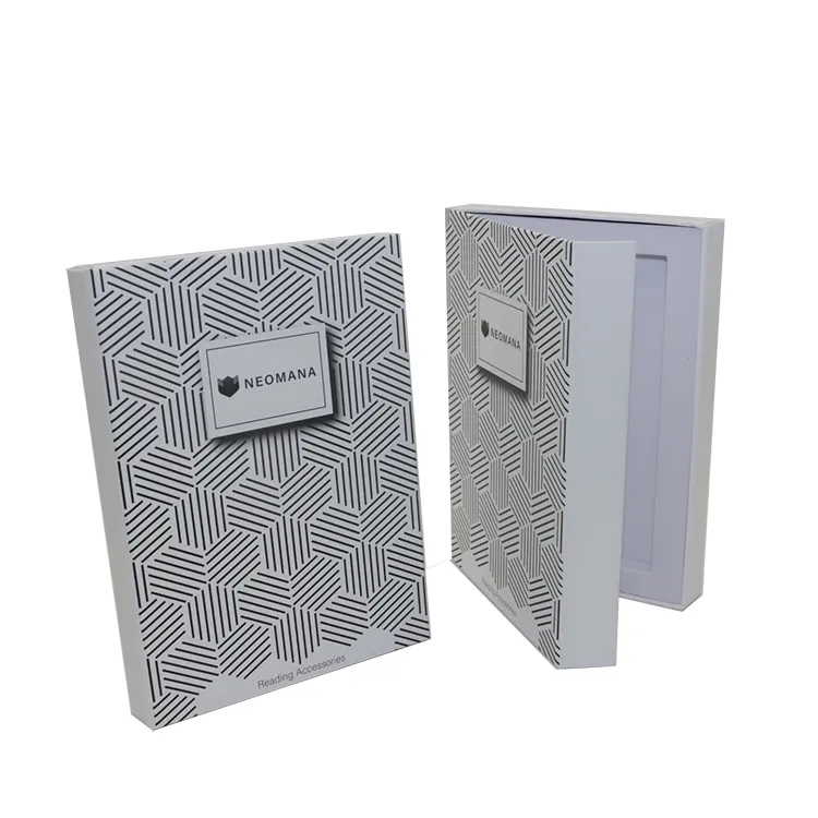 White Magnetic High Quality Gift Box Luxury With EVA Foam Insert