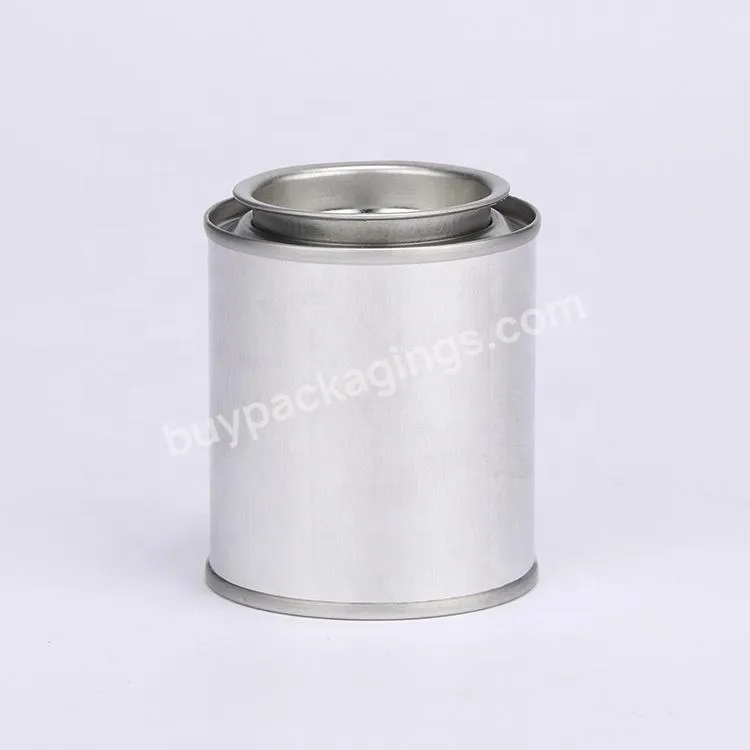 Wholesale 0.1 Liter 100ml Small Round Paint Tin Can For Ink And All Chemical Products