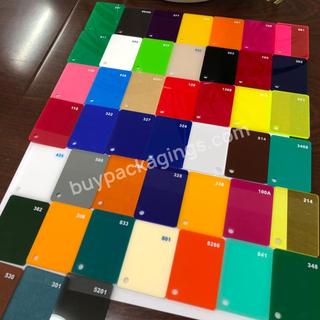 Wholesale 3mm Color Acrylic Sheet