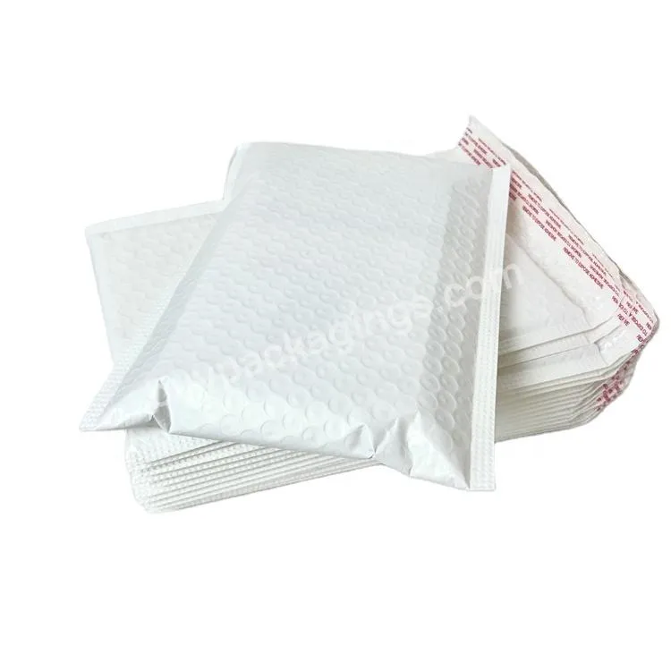 Wholesale 6*10 Shipping Packaging Bags Padded Mailing Bag Envelops Custom Logo White Poly Shipping Bags Bubble Mailers