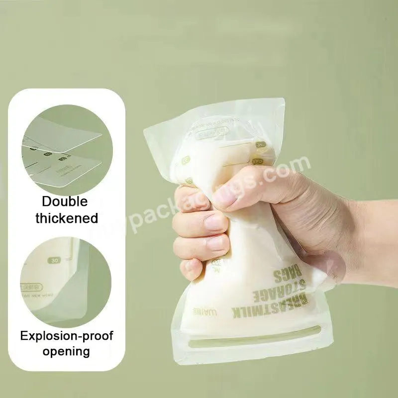 Wholesale Biodegradable Breast Milk Storage Bag Breastmilk Storing Bags Bolsas Para Leche Materna