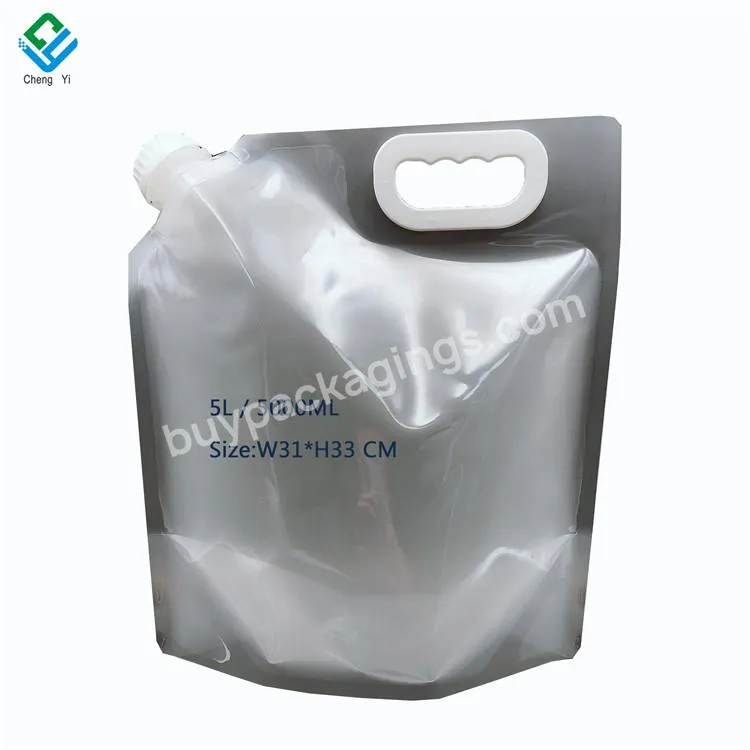 Wholesale Bpa Free Food Grade Clear Plastic Storage Jug For Camping Hiking Backpack Spout Pouches 1 Gallon - Buy Water Storage Cube Premium Collapsible Water Container Bag With 33mm Cap,Excellent Quality Liquid Store Spout Pouch With Wine Edible Oil