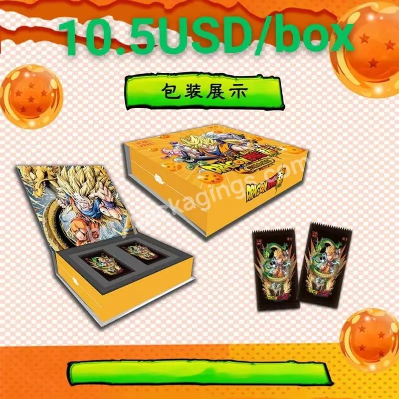 Wholesale Cartoon Game Toy Cards Thickened Tr 3d Dragonball Anime Collection Cards For Children - Buy Anime Collection Cards,Anime Cards,Game Toy Cards.