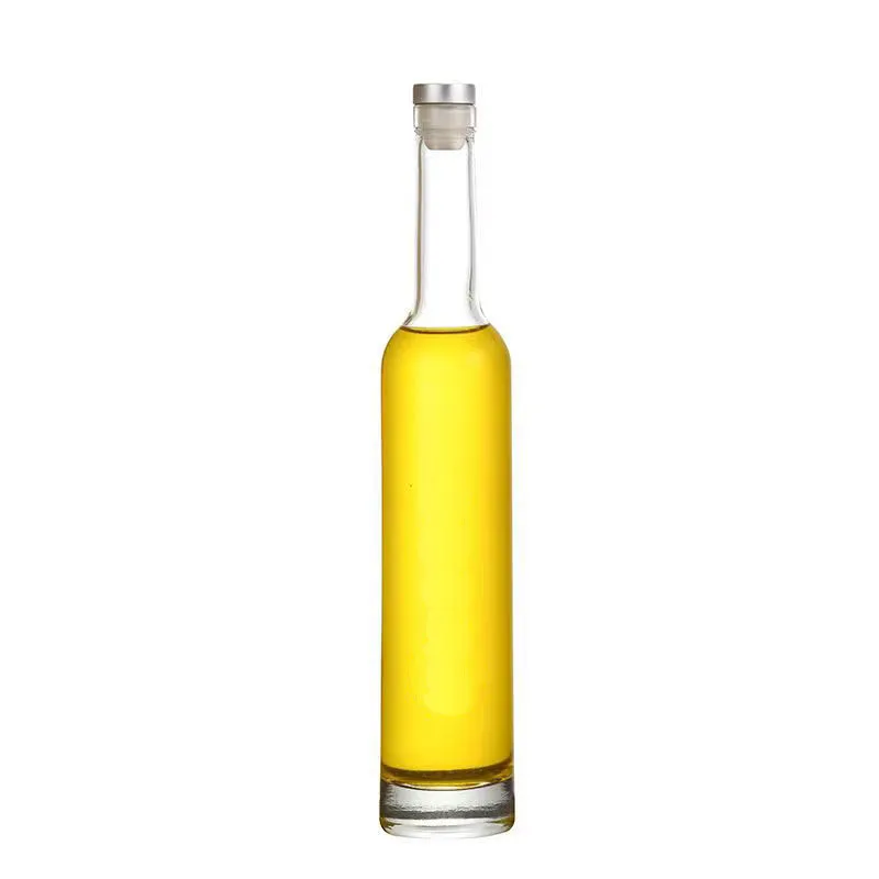 Wholesale Cheap Price Empty Clear Colored Beer Beverage Wine Multi Shapes Glass Bottle With Three Colors Of Cap