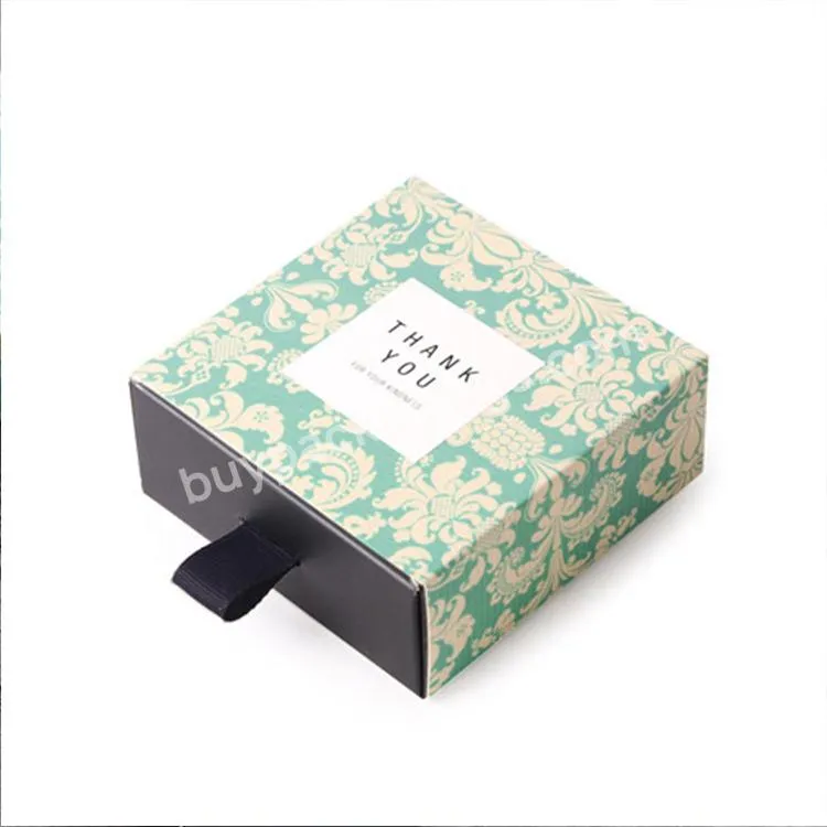 Wholesale Classical Rectangular Chinese Tea Packaging Small Gift Box Drawer Wedding Candy Carton Gift Box