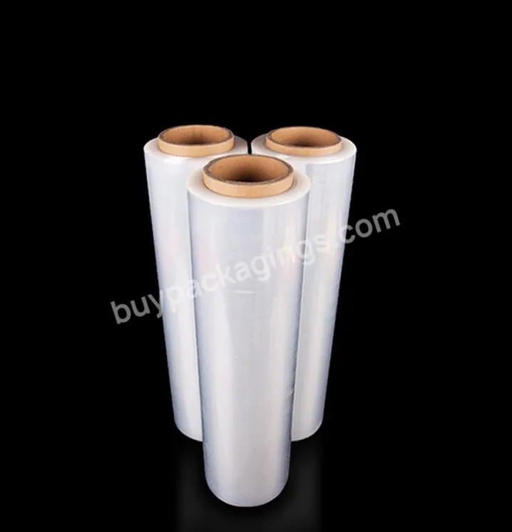 Wholesale Colored Casting Packaging Plastic Shrink Wrap Pe Cling Pallet Lldpe Stretch Jumbo Roll Film For Packaging