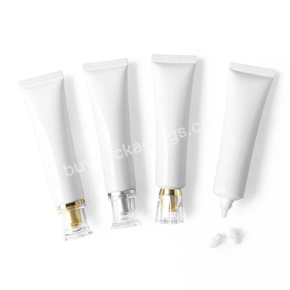 Wholesale Cosmetic Squeeze Pe Tube Sunscreen Concealer Empty Eco Friendly Cream Biodegradable Plastic Tubes Packaging