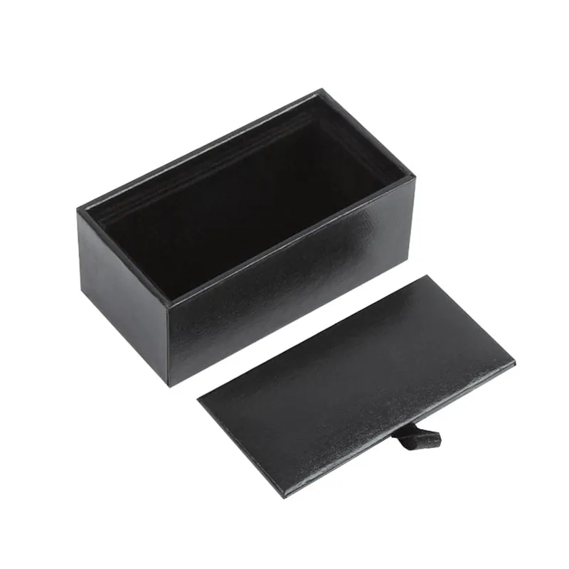 Wholesale Cufflink Box Custom Logo Cufflink Packaging Box Tie Cufflink Box Set Gift