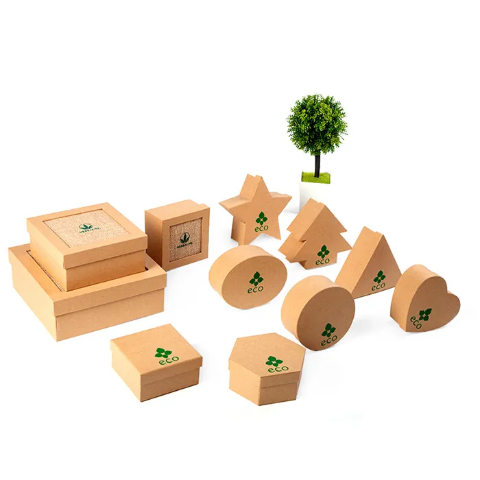 Wholesale Custom Biodegradable Packaging kraft paper carton Box