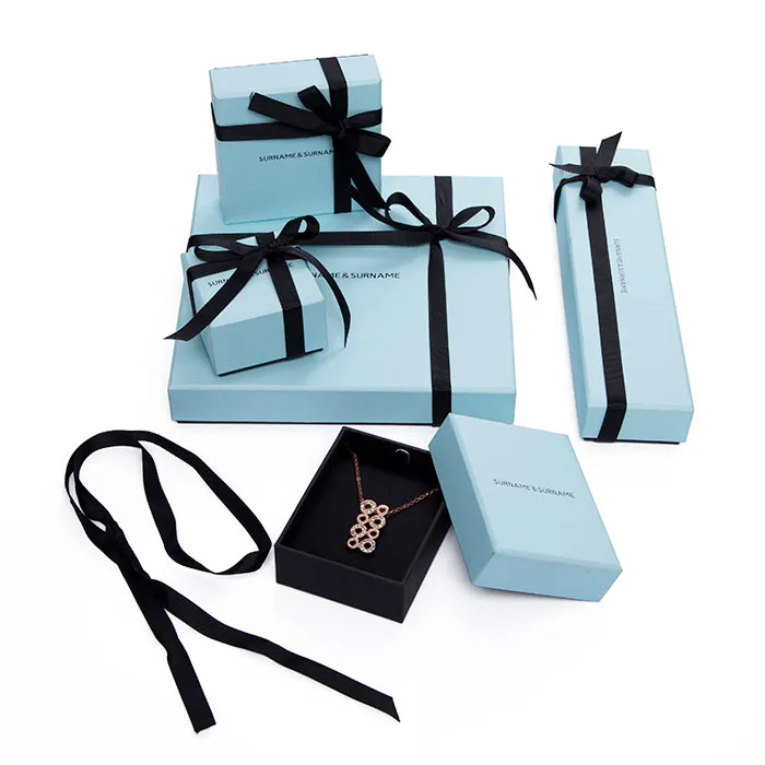 Wholesale Custom High End Luxury Paper Elegant Fashion Jewelry Gift Box