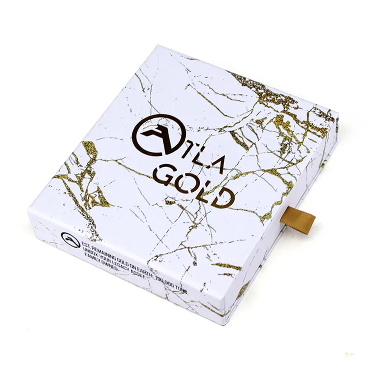 Wholesale Custom Logo Paper Cardboard Jewelry Necklace Box Packaging