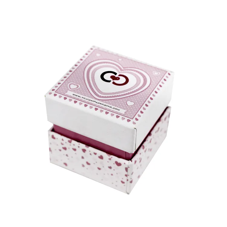 Wholesale Custom Logo Printed Paper Jewelry Box Factory Cheap Ring Jewelry Packaging Box