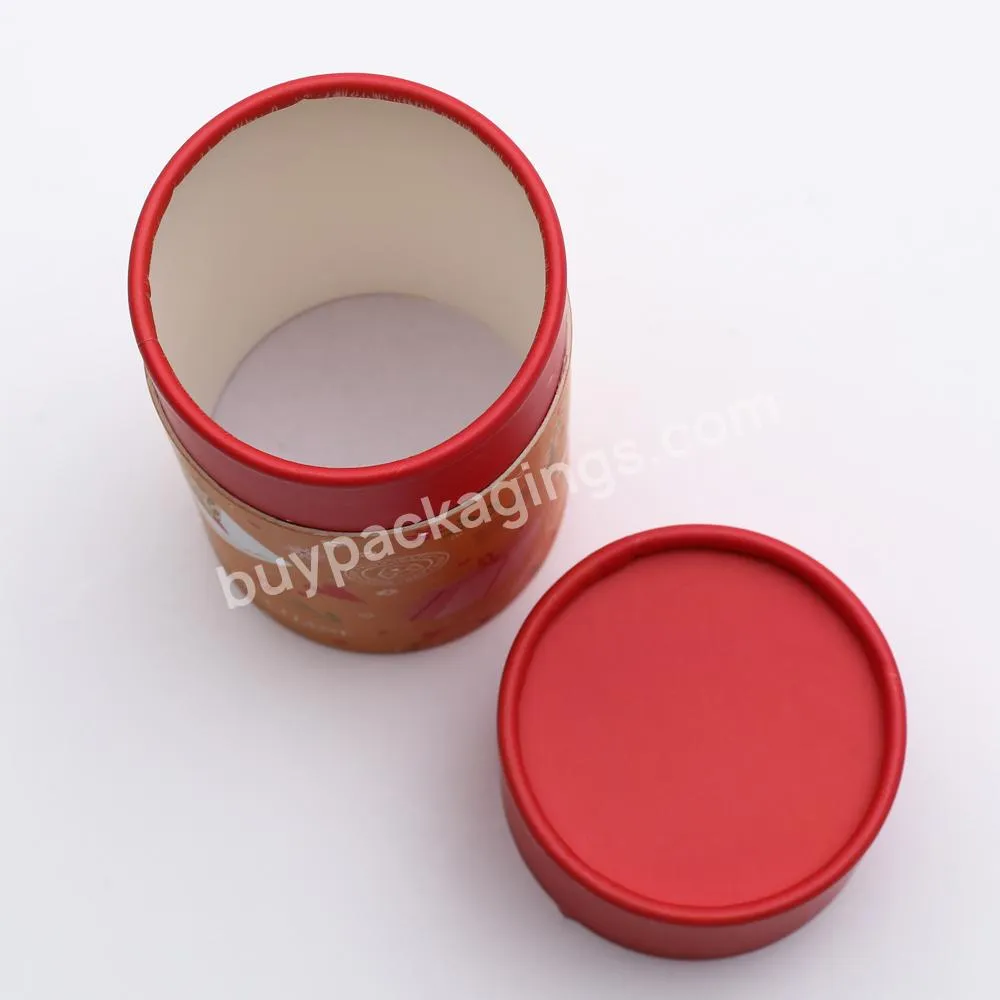 wholesale custom logo special shape round lid cardboard boxes packaging
