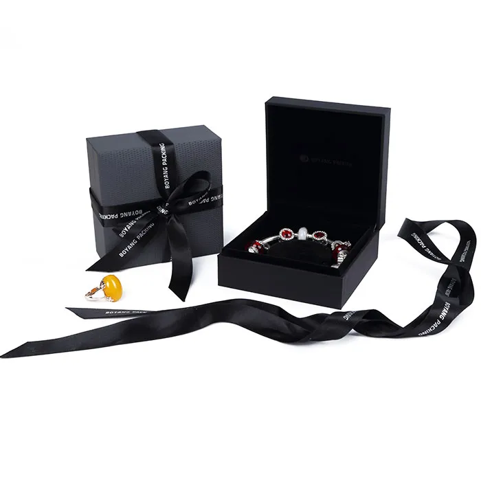 Wholesale Custom Luxury Gift plastic Necklace jewelry Case Bracelet Boxes Package