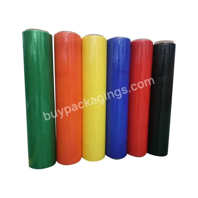 Wholesale Custom Pe Protective Fresh Material Soft Plastic Wrapping Transparent Pallet Stretch Film