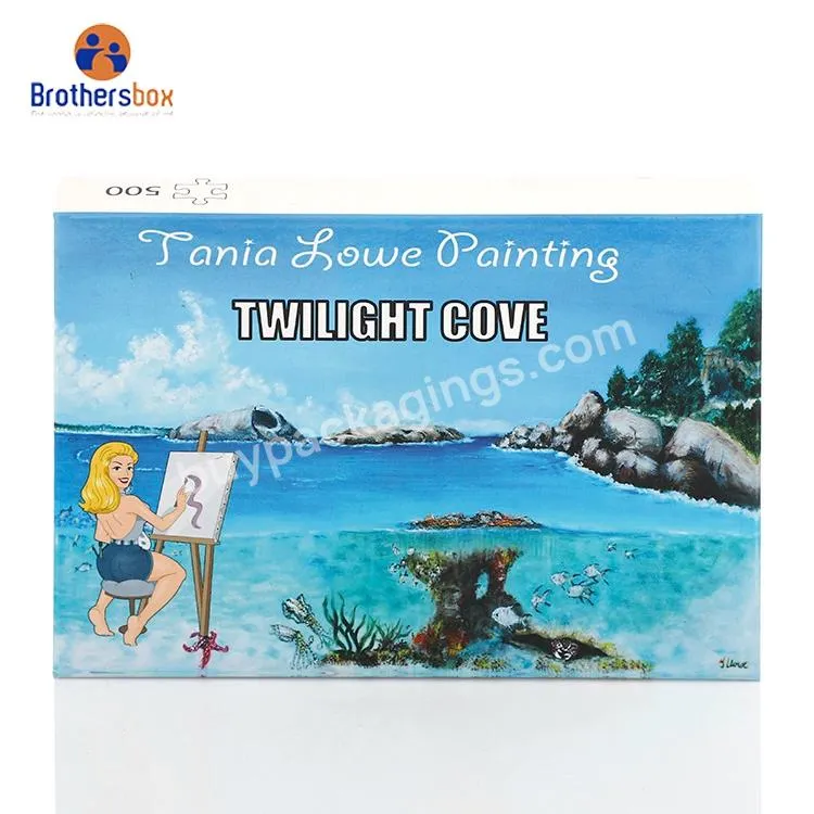 Wholesale Custom puzzle 500 Pieces Jigsaw Puzzles