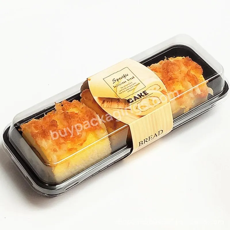 Wholesale Custom Transparent Loaf Cake Boxes