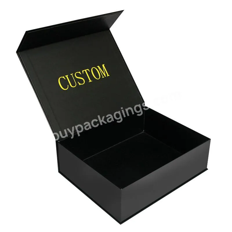 Wholesale Customised Cardboard Magnetic Luxury Folding Sneaker Shoe Packing Box For Shoe