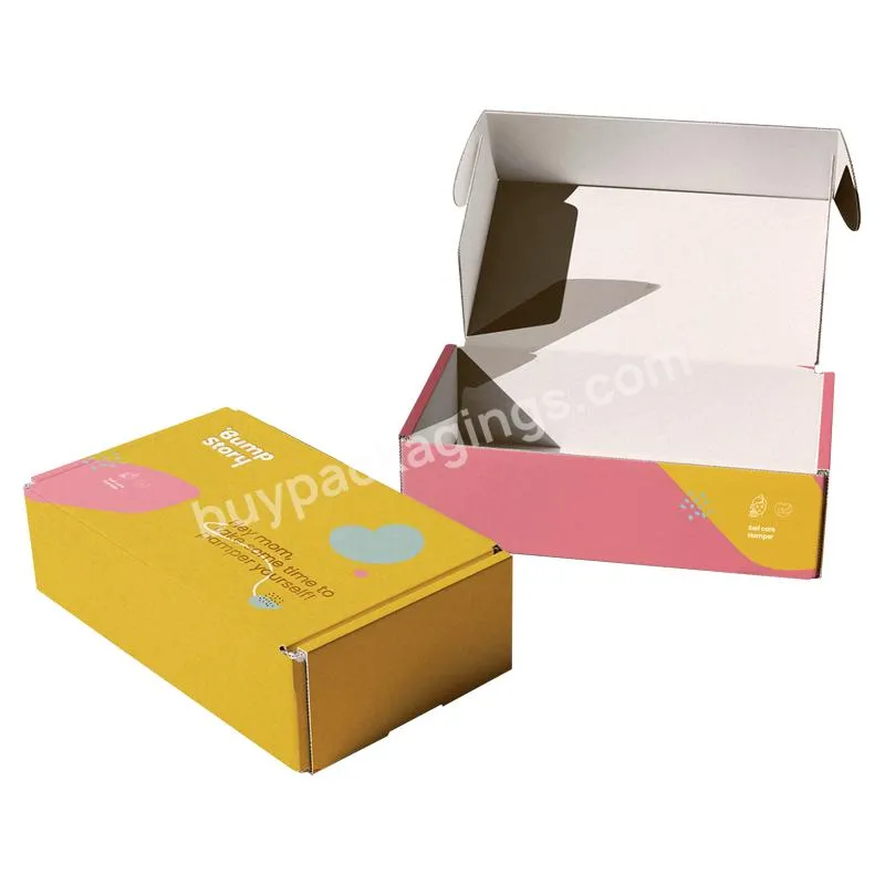 Wholesale Customized Printed Corrugated Mailer Box Book Mailer Shipping Boxes With Private Label