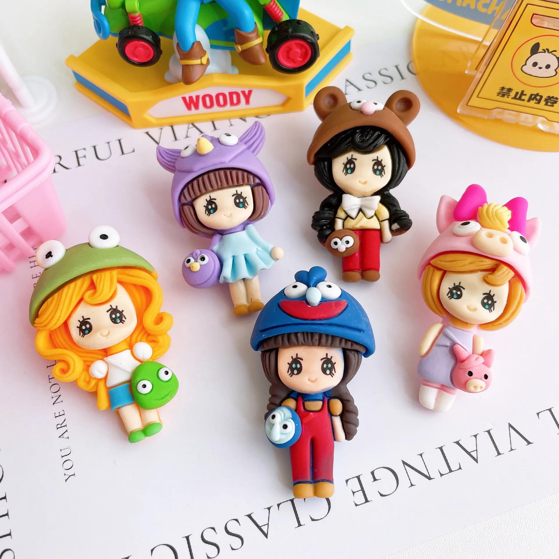 Wholesale Cute Girls Cartoon Factory Manufacturer High Quality Supplier Inexpensive For Fridge Magnets