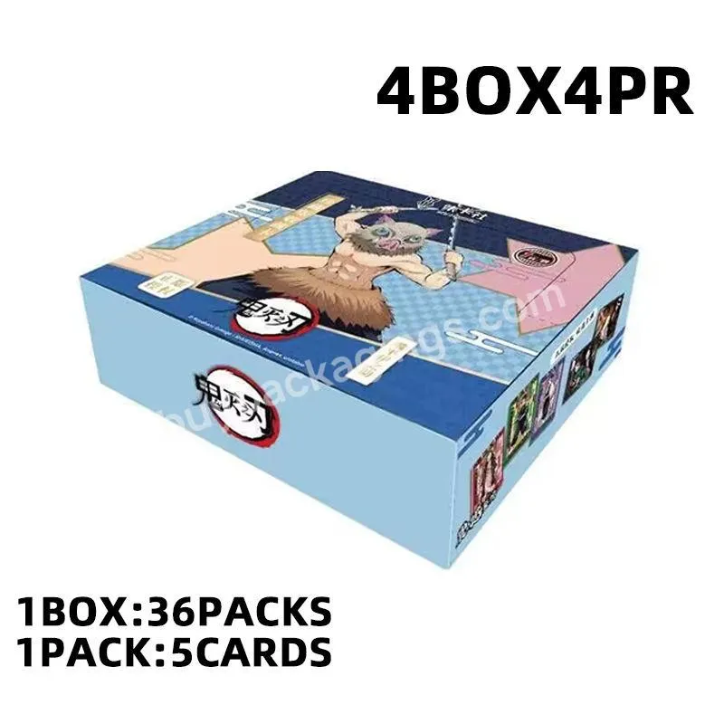 Wholesale Demon Slayer Promo Card Booster Box Halloween Premium Pr Puzzle Tcg Game Cards Kimetsu Table Playing Toys Christmas