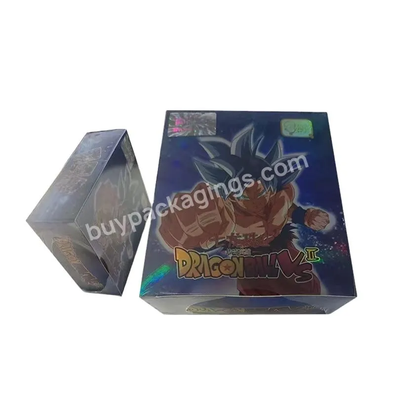 Wholesale Dragon Ball Collection Cards Box Classic Booster Super Heroes Classic Edition Board Playing Games Carts Anime Gift